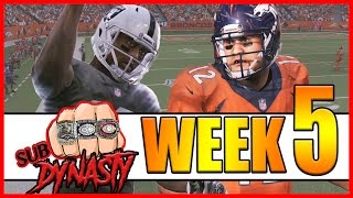 WE GOT A QUARTERBACK CONTOVERSY!! - Sub Dynasty Ep.7 | Madden 17 Connected Franchise