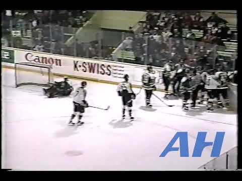 OHL Mar. 20, 1994 Guelph Storm v London Knights (R) Sylvain Cloutier v Nick Stajduhar (R)