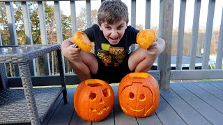 Carving Our Pumpkins 2025