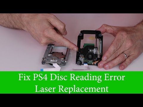 PS4 Disc Reading Error - Laser Fix - How to Repair Blu...