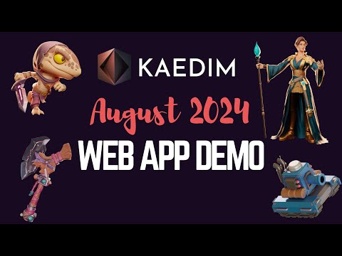 Kaedim Web App Demo | August 2024