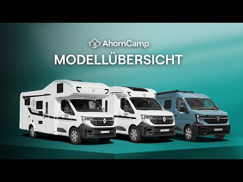 A new era - The AhornCamp models 2026 at a glance