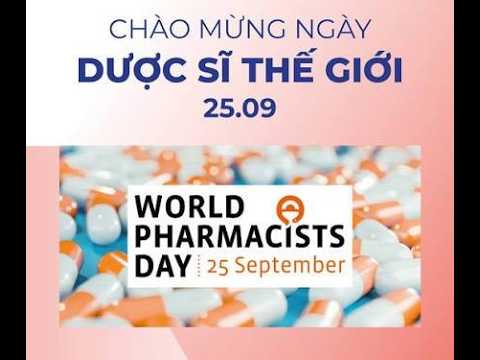 CHÚC MỪNG NGÀY DƯỢC SĨ THẾ GIỚI 25/09/2026 - TRAO QUYỀN CHO DƯỢC SĨ VÌ MỘT TƯƠNG LAI KHOẺ MẠNH HƠN