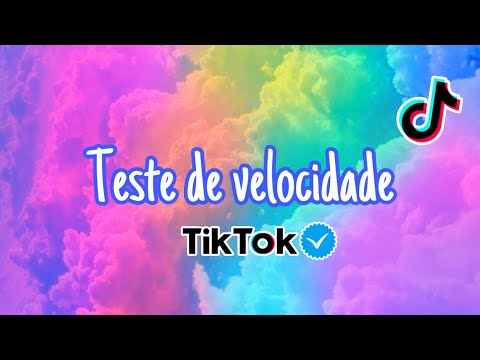 Teste de velocidade ~{TikTok}🍭🍬