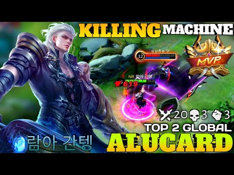 Killing Machine Alucard Best Build | Top 1 Global Alucard Season 20 by 람아 간텡 ~ MLBB