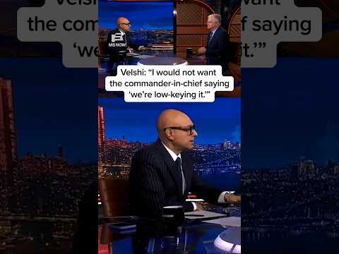Velshi: I would not want the commander-in-chief saying 'we're low-keying it'