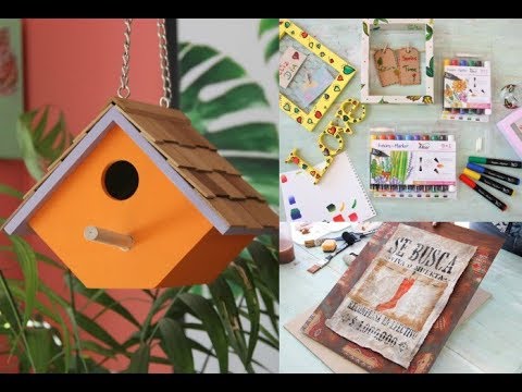 ManosalaObraTv - Programa 65  Stencils - Fusion Markers - Casa de Pajaritos