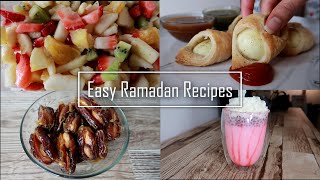Simple & Easy Ramadan Recipes | Perfect for Iftar |Quick & Delicious