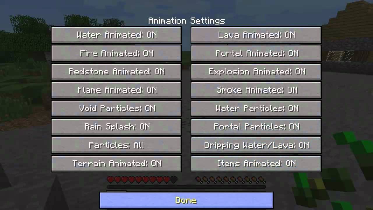 Minecraft Optifine Mod by sp614x