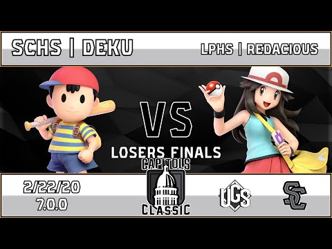 Capitol Classic - Losers Finals - SCHS | Deku(Ness) Vs. LPHS | Redacious(Pokemon Trainer)