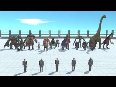 5 Rocky vs Faction-Animal Revolt Battle Simulator