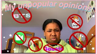My unpopular opinions!!