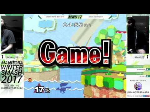 MWS2017 - Subzero vs. Meraki - Melee Singles Top 8