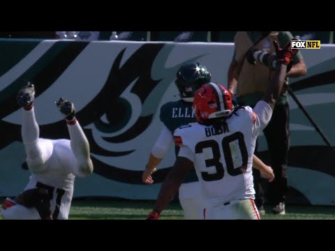50-yard TD! Browns' blocked FG in Philly generates scoop-and-score