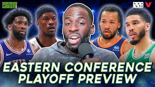 East Playoffs Preview: Heat-76ers, Celtics & Knicks, Bucks-Pacers, Cavs-Magic | Draymond Green Show