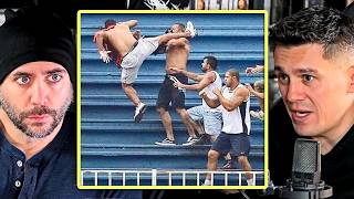 Zazza se metió con los ultras del fútbol argentino y vio de todo...