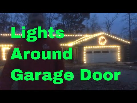 YouTube video about: How to put lights around garage door?
