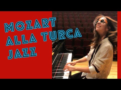 Mozart Alla Turca Jazz by AyseDeniz arr. Fazil Say | @ADPianist