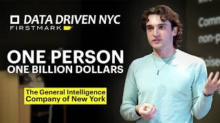Can One Person Build a Billion-Dollar Startup? — The General Intelligence Company of New York