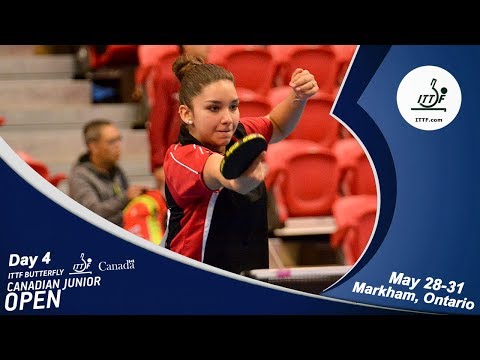 2018 ITTF Canadian Junior & Cadet Open - Day 4