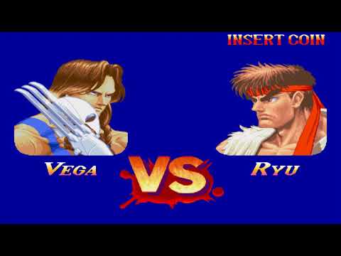 Super Street Fighter II The New Challengers (Arcade 1CC Hardest Difficulty) - Vega Playthrough