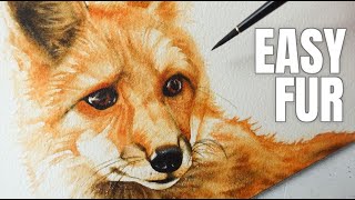Watercolor Fur Techniques Every Beginner Should Know!