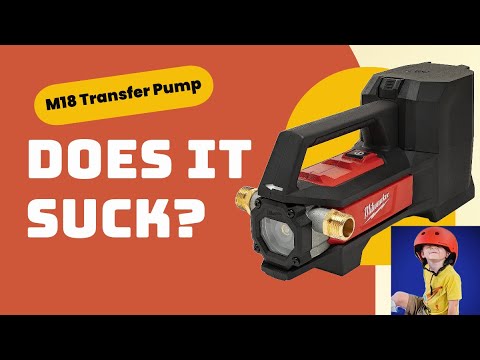 Milwaukee M18 Transfer Pump Review