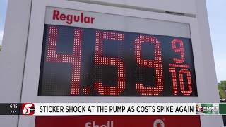 Minnesota gas jumps to $4.59 as economist says no relief until 2027
