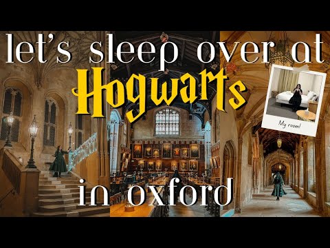 Let’s sleep over at HOGWARTS in Oxford! 💫 (Christ Church College accommodation as a non-student)