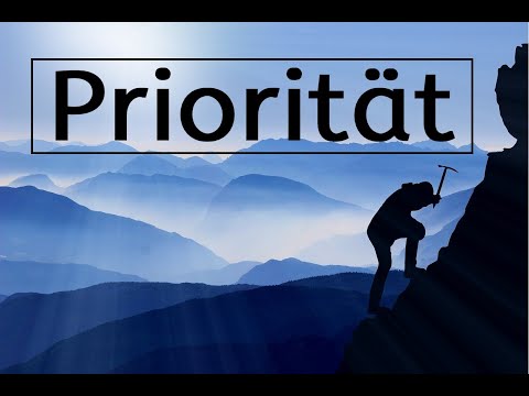 Motivation (Deutsch) - Priorität
