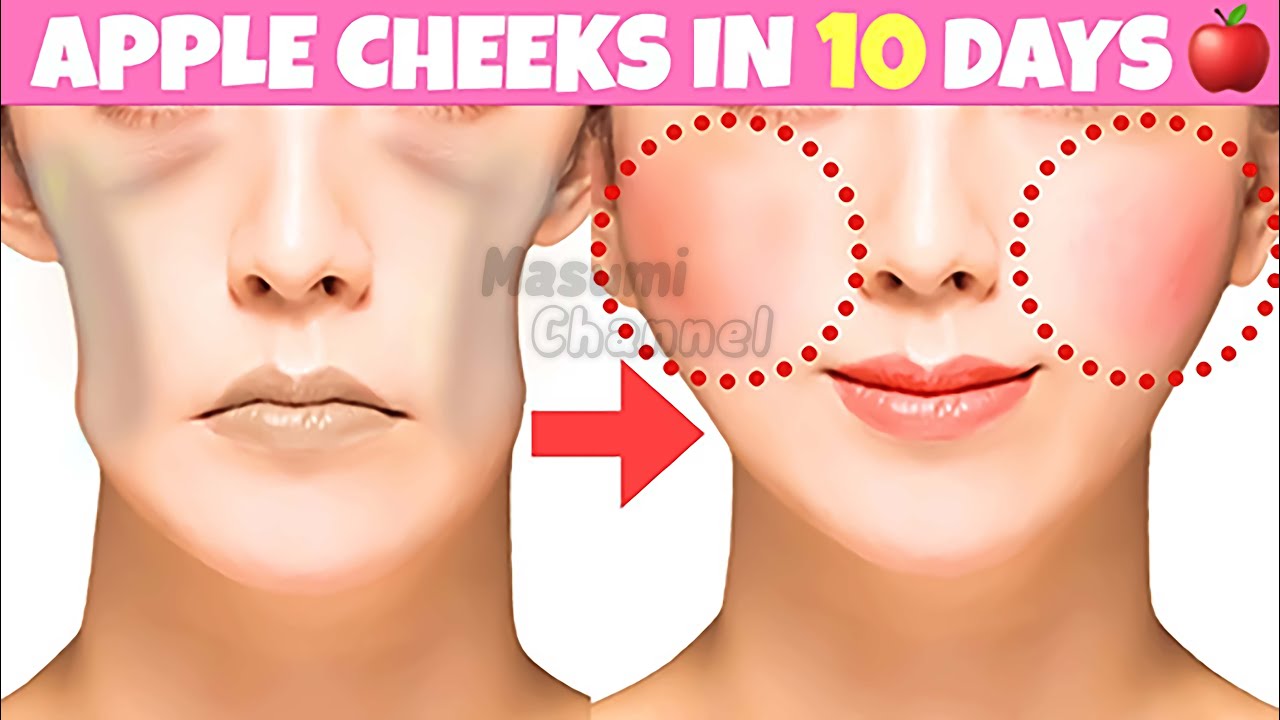 Quick Result! Get Chubby Cheeks, Fuller Cheeks Naturally With This Exercise & Massage