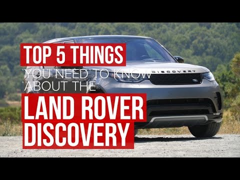 Five things to know about the 2017 Land Rover Discovery