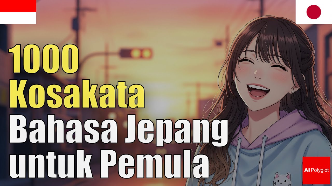 1000 Kosakata Bahasa Jepang untuk Pemula | ungkapan penting | dengan Hiragana | Untuk pemula episode artwork