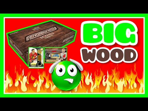 BOX 2 CASE HIT! 2024-25 Upper Deck Engrained Icons Hockey Hobby Box Break (2025)