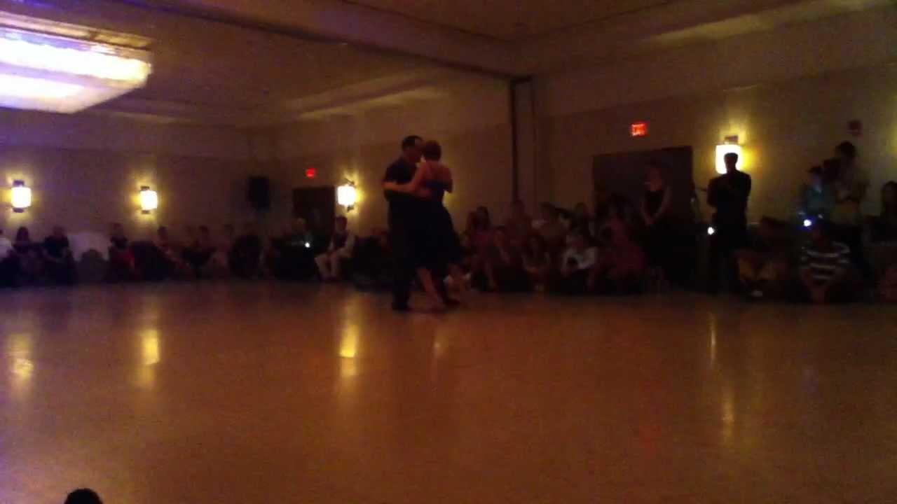 Claudia Codega and Esteban Moreno Chicago Tango Week 2012, Saturday night Milonga, performance 3