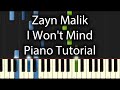 Zayn Malik ft. Naughty Boy - I Won't Mind ...