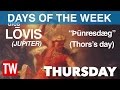 The Roman And Norse Origin Of The Days Of The Week