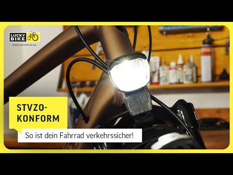 STVZO-KONFORM | So machst du dein Fahrrad verkehrssicher! 🔦✅