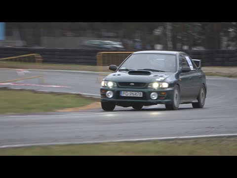 Wiesław Łopuszyński, Subaru Impreza GT - III SuperOES Tor Poznań - 20.11.2021