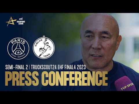 Press Conference | PSG Handball vs Barlinek Industria Kielce | TruckScout24 EHF FINAL4