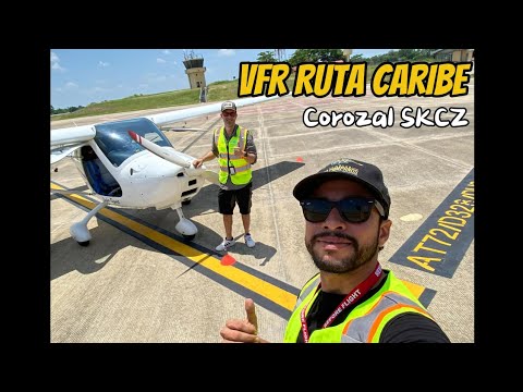 VFR RUTA CARIBE - SKCZ COROZAL