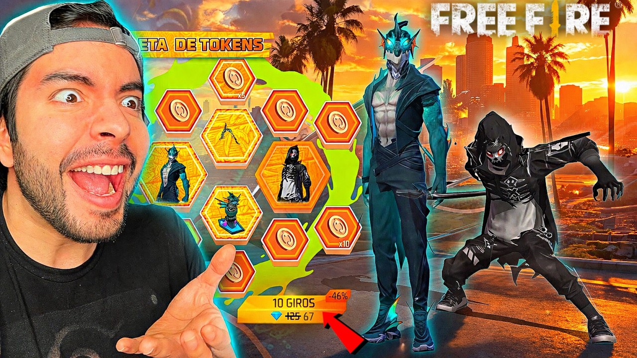 SACANDO LAS NUEVAS SKINS LEGENDARIAS en FREE FIRE!   #antronixxg #freefire