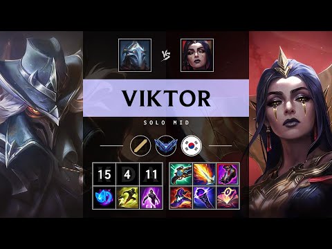 Viktor Mid vs LeBlanc - KR Diamond Patch 25.20