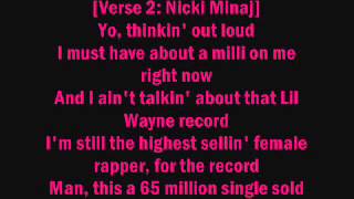 Nicki Minaj "Truffle Butter" ft  Drake & Lil Wayne (Lyrics)