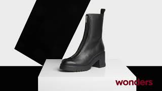 Wonders Shoes PATROCINIO WONDERS HARLEY H 4420 NEGRO anuncio
