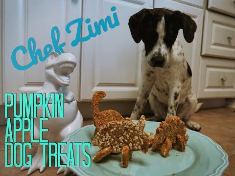Chef Zimi's Pumpkin Apple Dog Treats