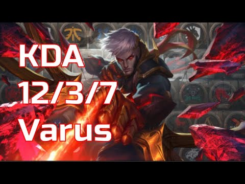 LOL Varus VS Aphelios - Bot Lane  NA Challenger V10.10