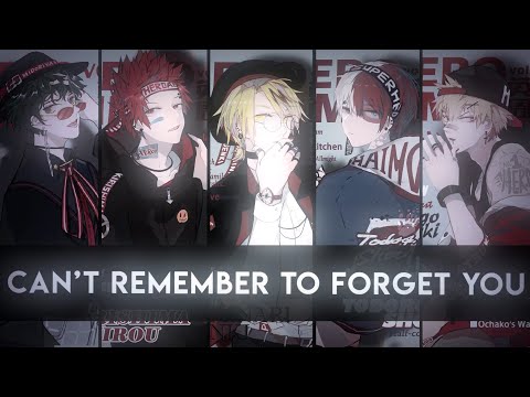 ⧔Nightcore⧕ → Can't Remember to Forget You [Spanglish Version] (Switching Vocals) |Lyrics|