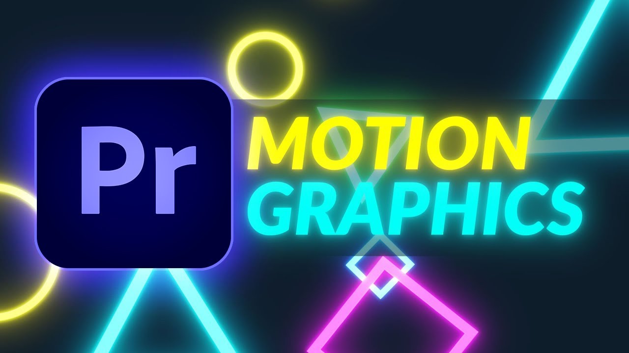 How to: MOTION GRAPHICS in Premiere Pro with Animation Builder