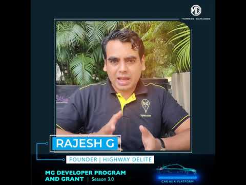 MGDP 3.0: Rajesh G - Co-founder, Highway Delite - YouTube